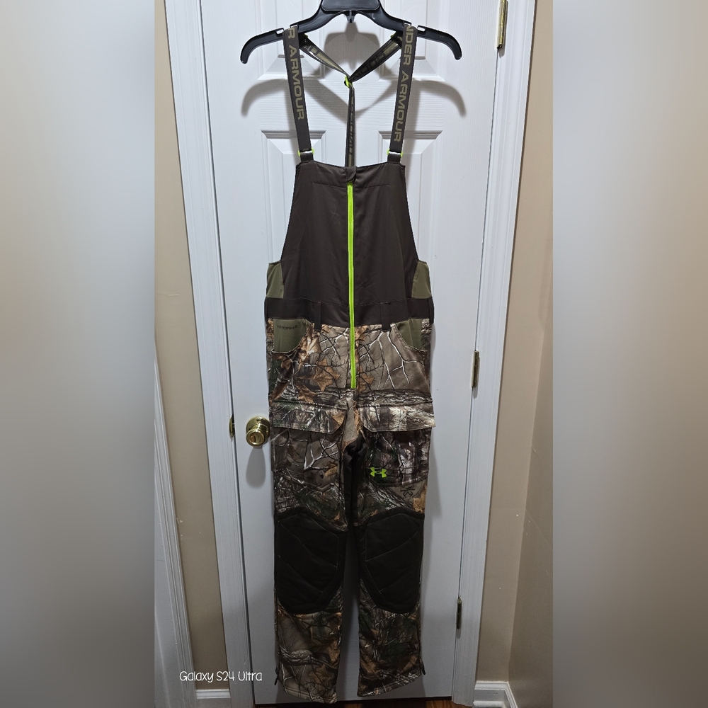 Under Armour Xstorm2 Scent Control Infrared Camo Barrier Bib Realtree
